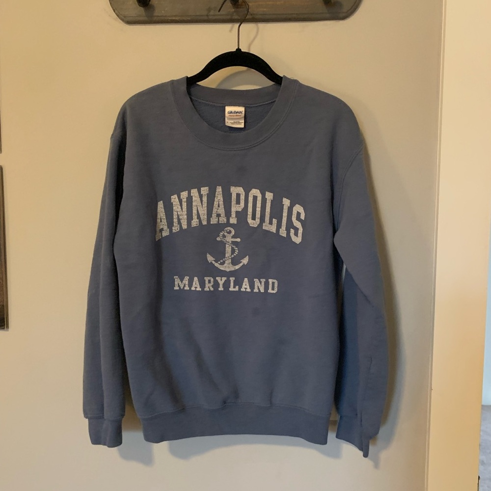 Blue Annapolis Pullover